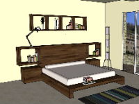 file sketchup phòng ngủ,file su phòng ngủ,model su phòng ngủ