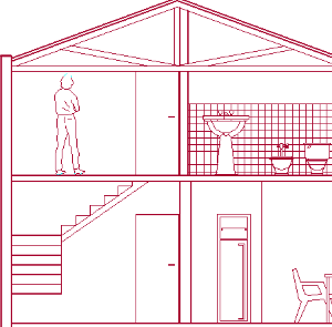 Mô hình,cad nhà,kiến trúc nhà