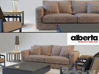Model full set sofa 3dmax - 01