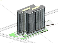 thiết kế chung cư,Chung cư 23 tầng,model chung cư,thiết kế sơ bộ chung cư,revit thiết kế chung cư 23 tầng