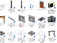 Model revit tổng hợp các mẫu cổng tân cổ điển