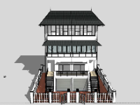 Biệt thự 3 tầng,model su biệt thự 3 tầng,file sketchup biệt thự 3 tầng,biệt thự 3 tầng file sketchup,sketchup biệt thự 3 tầng