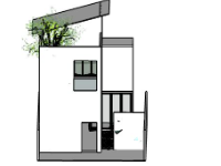 Nhà phố 2 tầng,model su nhà phố 2 tầng,nhà phố 2 tầng file su,sketchup nhà phố 2 tầng,nhà phố 2 tầng sketchup