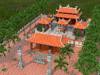 Model Sketchup Nhà thờ họ