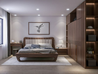 Model Sketchup nội thất phòng ngủ hiện đại