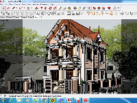 file su biệt thự 2 tầng,biệt thự tân cổ,Su biệt thự,biệt thự 2 tầng,file sketchup biệt thự 2 tầng