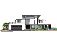 biệt thự hiện đại,biệt thự 2 tầng,su biệt thự,sketchup biệt thự,su biệt thự 2 tầng