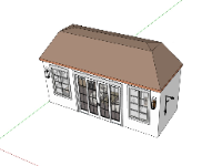 nhà cấp 4,su nhà cấp 4,sketchup nhà cấp 4