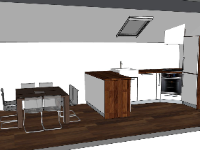 Model su nội thất phòng bếp đẹp 2023