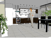 Model su nội thất phòng bếp đẹp 2023 mới