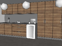 Model su nội thất phòng bếp thiết kế đẹp nhất hiện nay
