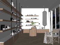 su shop mỹ phẩm,Sketchup shop mỹ phẩm,shop mỹ phẩm