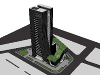 Model su tòa nhà cao tầng