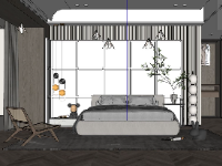 Model thiết kế nội thất phòng ngủ đẹp