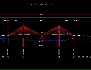 Thiết kế,bản vẽ cầu,bản vẽ cầu đường,cầu Mỹ thuận