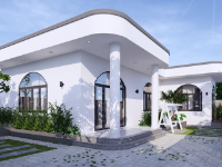 Nhà 1 tầng sketchup đẹp mới