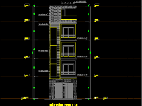 Nhà phố 4 tầng,Nhà biệt thự 4 tầng 1 tum,autocad biệt thự 4 tầng 1 tum,autocad bản vẽ biệt thự