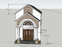 Nhà cấp 4,model su nhà cấp 4,file sketchup nhà cấp 4,nhà cấp 4 file su,sketchup nhà cấp 4