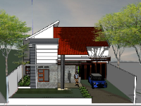 file sketchup nhà cấp 4,model sketchup nhà cấp 4,sketchup nhà cấp 4,nhà cấp 4 file su,nhà cấp 4 file sketchup