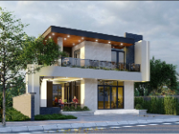 Nhà ở gia đình 8.5x14.5m (Ba Vì, Hà Nội)