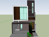 Nhà phố 2 tầng,model su nhà phố 2 tầng,file sketchup nhà phố 2 tầng,nhà phố 2 tầng file su,sketchup nhà phố 2 tầng