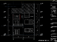 Nhà phố 2 tầng chữ L kích thước 9.1x11.4m ( Full kiến trúc kết cấu điện nước)