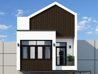 Nhà phố 2 tầng hiện đại 6x14m, 4 phòng ngủ