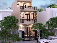 Nhà phố 3 tầng 4 phòng ngủ 5x13m