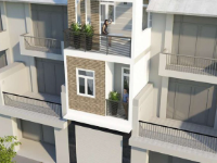 Nhà phố 3 tầng 4x17m