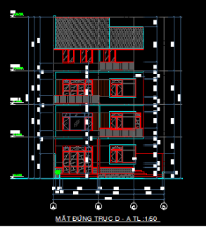 Nhà Phố 3 tầng kiểu dáng biệt thự đẹp và thông dụng