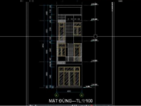 Nhà phố 4 tầng diện tích 4x14.5m
