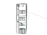 Nhà phố 5 tầng,model su nhà phố 5 tầng,file su nhà phố 5 tầng,sketchup nhà phố 5 tầng,file sketchup nhà phố 5 tầng