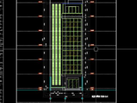 Nhà phố 7 tầng kích thước 8.46x14.26m kt, kc, mep, dự toán