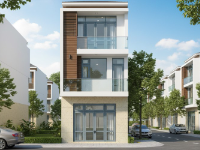 Nhà phố hiện đại 3 tầng 5x15m