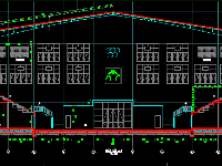 Bản vẽ nhà thi đấu,File cad nhà đa năng,Thiết kế nhà thi đấu thể thao,Bộ bản vẽ nhà thi đấu