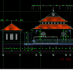 Nhà thờ đẹp kích thước 8x12m ( full :KT+ KC+ Điện ,Nước)