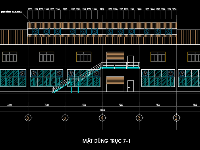 Nhà xưởng 2 tầng khẩu độ 32X45m