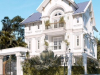 Phối cảnh biệt thự 3 tầng file Sketchup