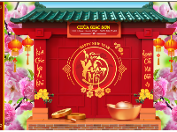 Phông chúc mừng năm mới xuân Quý Mão đẹp file corel