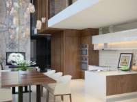 Phòng khách bếp model su miễn phí