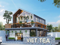 Quán cafe 2 tầng 3dmax
