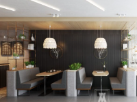 Quán cafe sketchup đẹp