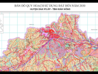Quy hoạch sử dụng đất huyện Đắk R'Lấp thời kỳ 2021-2030