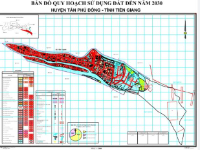 Quy hoạch sử dụng đất tân phú đông tiền giang tầm nhìn 2030