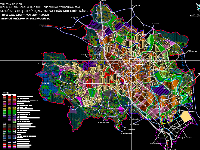 quy hoạch chung thành phố Thái Nguyên,Quy hoạch sử dụng đất 2035,Bản vẽ quy hoạch sử dụng đất Thái Nguyên