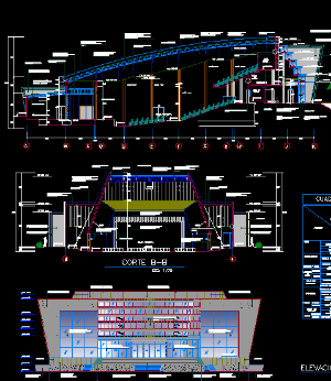 Rạp chiếu phim file cad ( ctring do kts nước ngoài thiết kế)