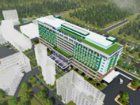 REVIT - Bệnh Viện Đa Khoa 400 Giường (9 tầng nổi - 1 tầng Hầm) - Hồ sơ thiết kế sơ bộ