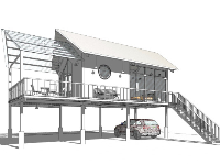 Revit - TKCS Homestay nghỉ dưỡng gia đình