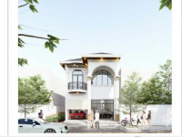 Revit Nhà phố 2 tầng kích thước 7x15m kiến trúc, kết cấu