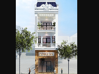 Sketchup 15 + Vray 2.0 Mẫu phòng khám 3 tầng tân cổ điển